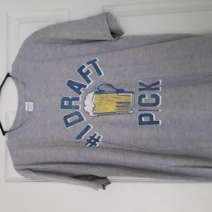 Gilden, Large, Gray Graphic Tee